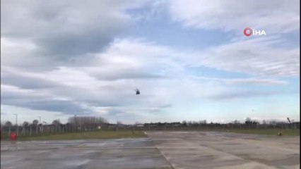 Kurtarılan 4 Mürettebat Samsun Havalimanı'na Böyle Getirildi