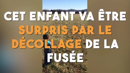Le décollage d'une fusée va perturber ce jeune garçon !
