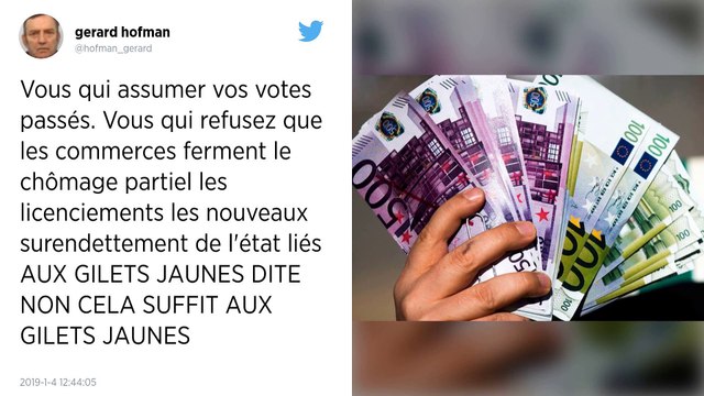 Gilets jaunes. 58 000 salariés en chômage partiel, 32 millions d'euros débloqués