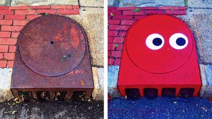 Sokak sanatçısı Tom Bob’ın yaratıcı çalışmaları