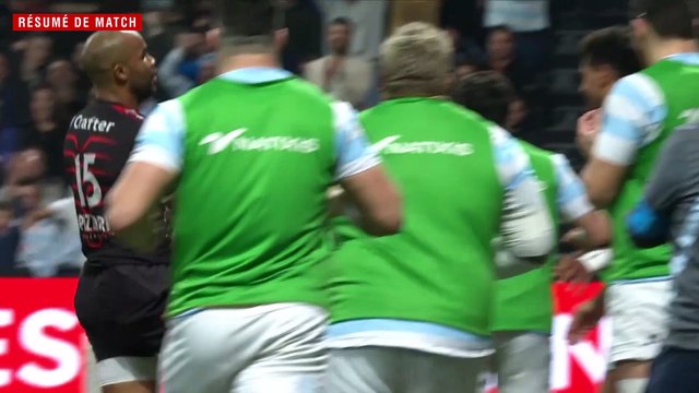 Résumé Racing/Toulon TOP14 J14