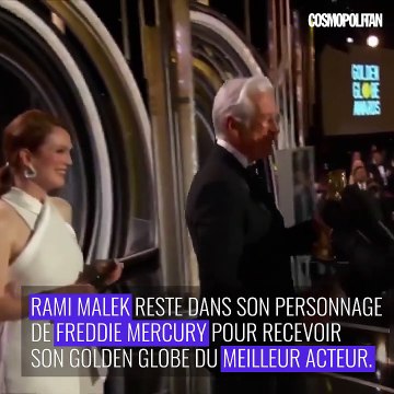 Rami Malek reste Freddie Mercury aux Golden Globes