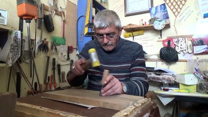 Devlet Bahçeli'ye özel tuğralı tablo yaptı - BİTLİS