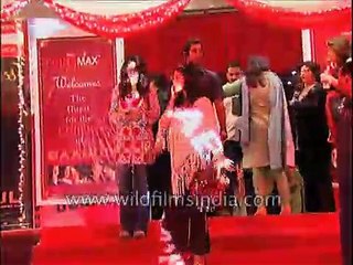 Kajol, Javed Jaffery and Shekhar Suman at the movie premiere of Baabul