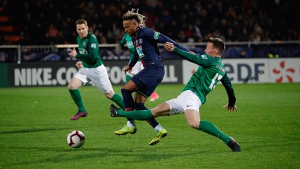 Pontivy - Paris Saint-Germain: Neymar Jr skills