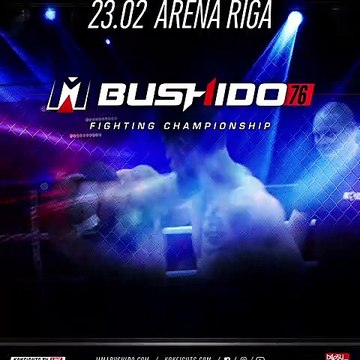 KOK FIGHT SERIES & #MMA BUSHIDO FIGHTING CHAMPIONSHIP 23.02.2019 - RIGA ‼️ Tickets bilesuserviss.lv/…/bushido76-fighting-champions… LIVE kokfights.tv/ FightBox
