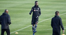 Beşiktaş'ta Isimat-Mirin İlk İdmanına Çıktı