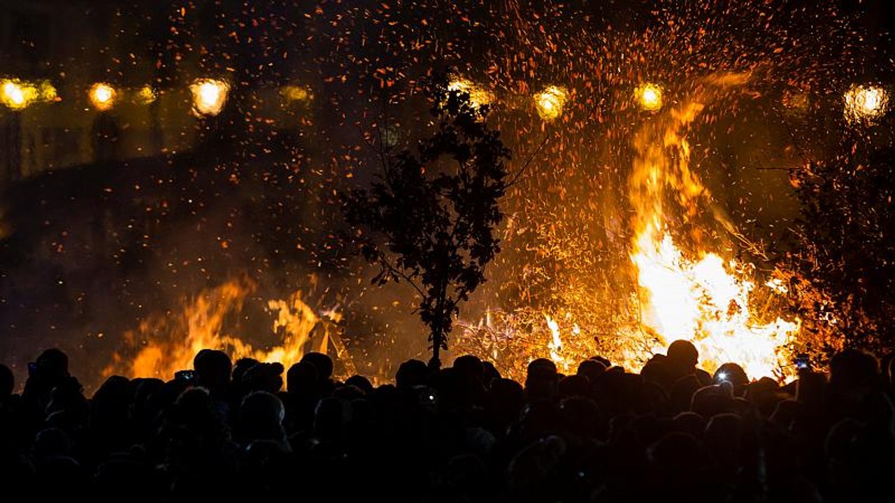 Orthodoxe Christen feiern Weihnachtsfest
