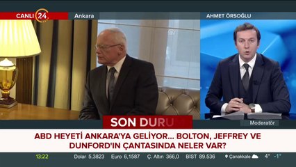 ABD heyeti Türkiye'ye geliyor