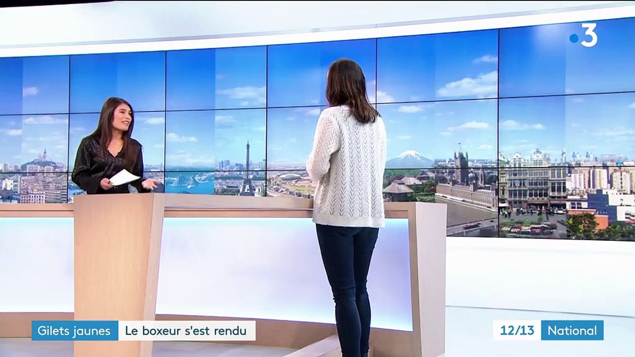"Gilets jaunes" : le "boxeur" qui a frappé des gendarmes s'est rendu à la police