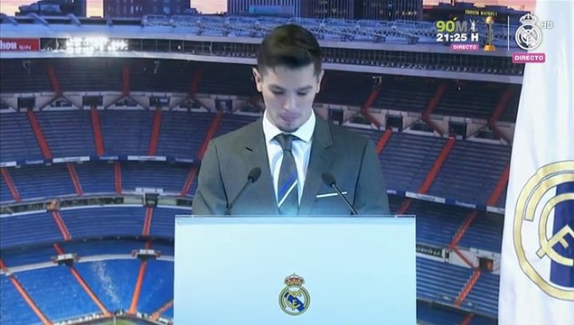 Brahím Díaz: El mejor regalo de Reyes es vestir la camiseta del Madrid