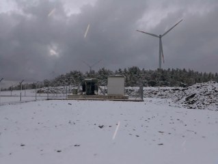 Bodrum'a Yıllar Sonra Kar Yağdı