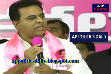 Am Really Disappointed With Thalasani Srinivas Yadav Majority - KTR - AP Politics Daily