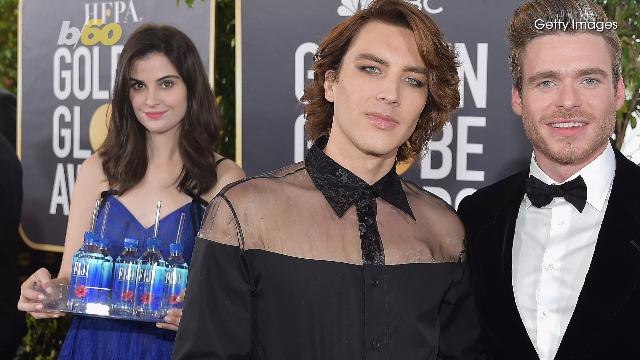 'Fiji Water Girl' Is the Golden Globes' Unofficial Star, But Who is She?