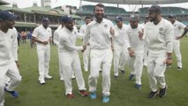 India vs Australia : Virat Kohli And Co Shake A Leg With Bharat Army | Oneindia Telugu