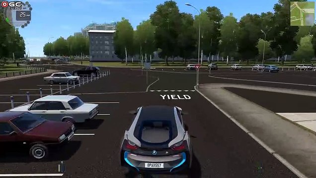 City Car Driving Bmw i8 A Class Traffic Fast Driver Games FHD #2