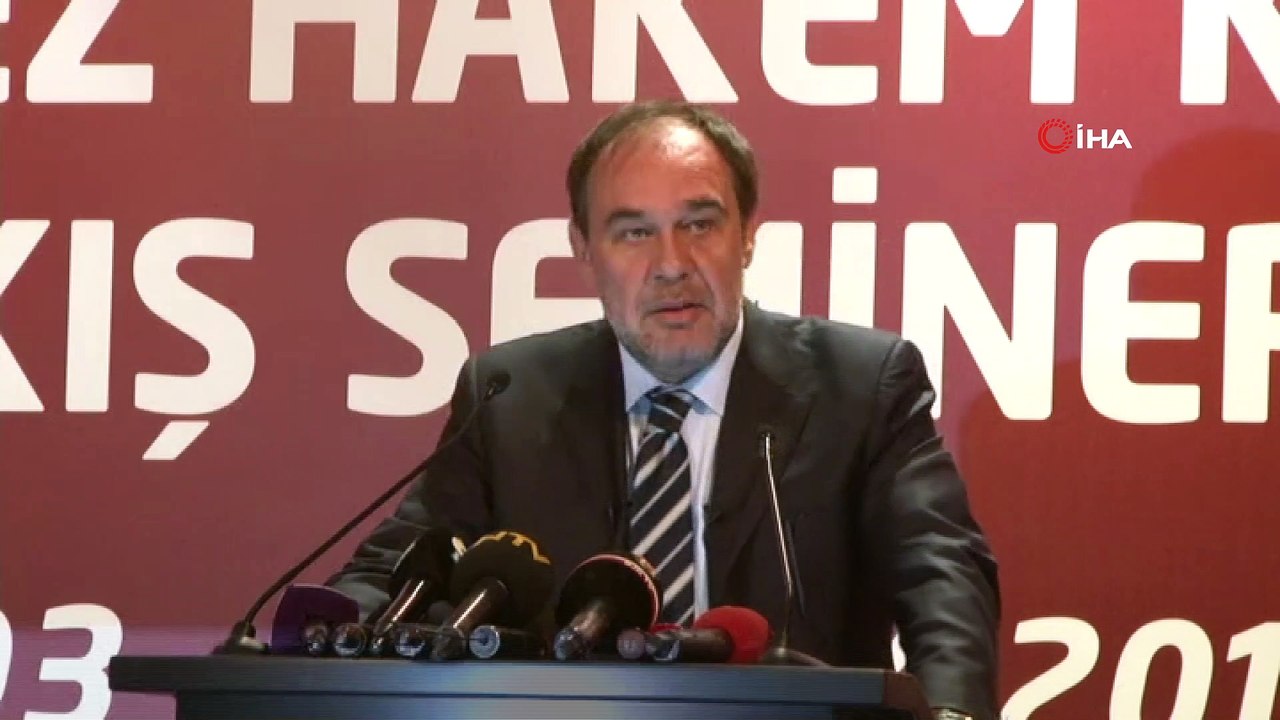 Yıldırım Demirören: 'Hiçbir kulüp veya hiç kimse için bir hakemimizi feda etmeyiz'