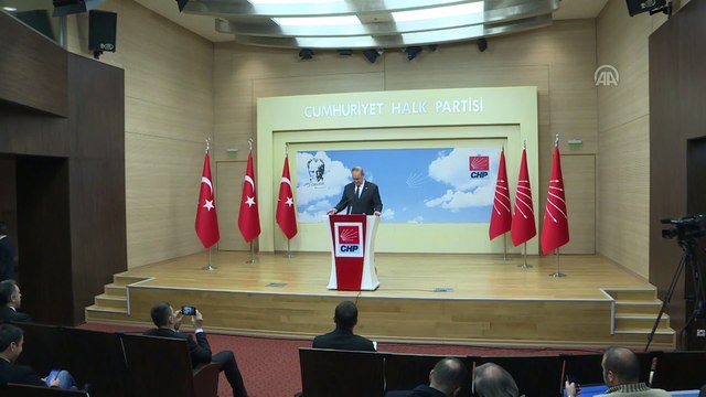 CHP Parti Sözcüsü Öztrak, gazetecilerin sorularını cevapladı - ANKARA