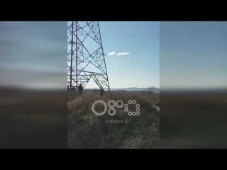 Ora News - Fushë Krujë, hidhet në erë shtylla e tensionit të lartë Tiranë2- Podgoricë