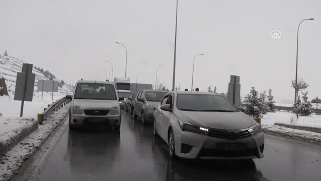 Karahisar Tüneli'nde Zincirleme Trafik Kazası
