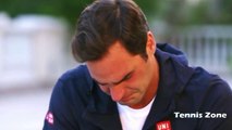 Emotional: Roger Federer cries as he remembers Peter Carter