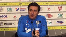 Avant  le match ASC - SCO d'Angers, Christophe Pélissier