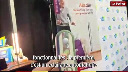 CES 2019 : présentation d'Aladin, la lampe de  Domalys pour aider les personnes âgées