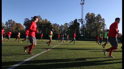 Quatrième jour de stage du Standard de Liège à Marbella