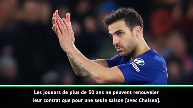 Chelsea - Sarri : Fabregas doit partir