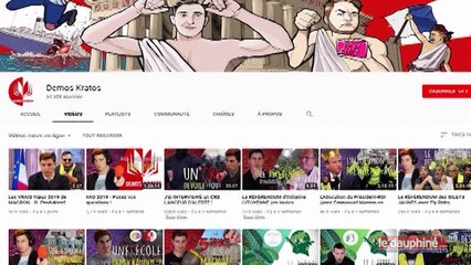 Julien Malara, de la chaîne Youtube Demos Kratos