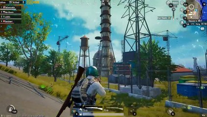 pubg aracade killed 5 and win chicken dinner