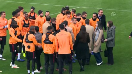 Galatasaray'da ikinci yarı hazırlıkları - ANTALYA