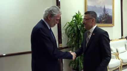 Cumhurbaşkanı Yardımcısı Oktay, AB Komisyonu Üyesi Stylianides’i kabul etti - ANKARA