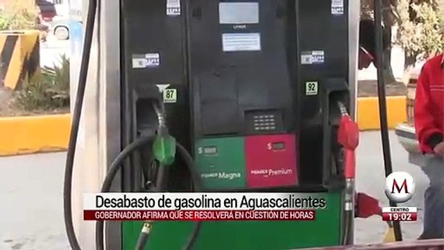 Desabasto de gasolina en Aguascalientes y Guanajuato