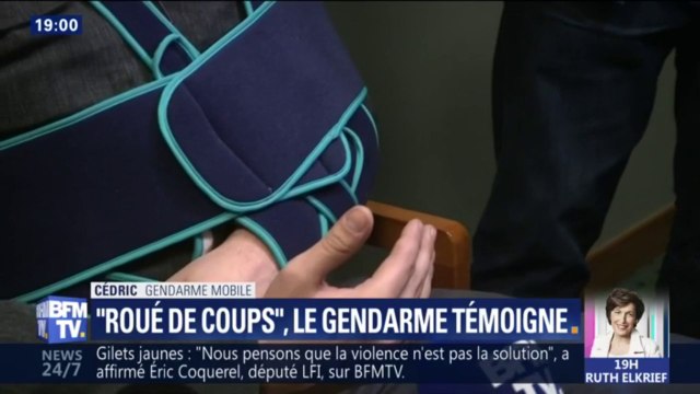 C'était taper pour faire mal, voire pour tuer . Le gendarme frappé par le boxeur témoigne