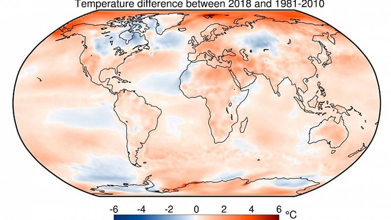 Study finds 2018 was fourth warmest on record: EU's Copernicus