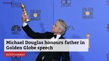 Michael Douglas Praises His Dad In Golden Globes Speech