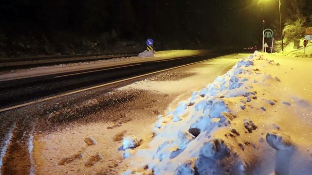 Bolu Dağı'nda kar yağışı başladı - BOLU