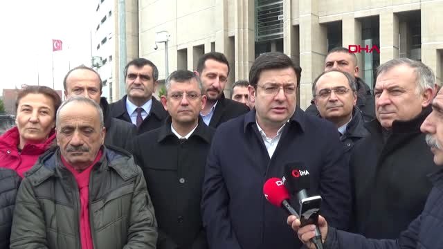 İstanbul- Eren Erdem'e Tahliye Kararının Ardından Adliye Önünde Açıklama