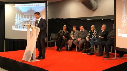 Voeux du maire : la prison inaugurée le 26 avril 2019