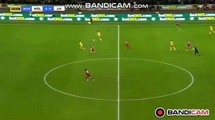 Amazing Goal Raul Jimenez (1-0) Wolverhampton vs Liverpool FC