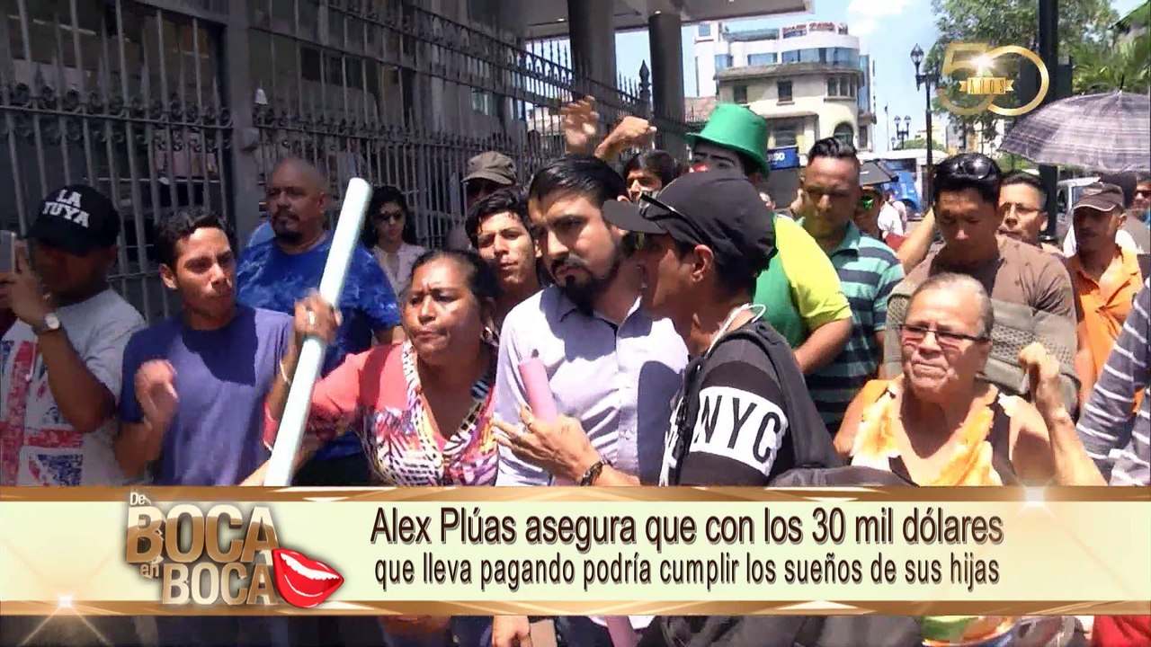 El actor Alex Plúas lleva pagando 30 mil dólares en su caso