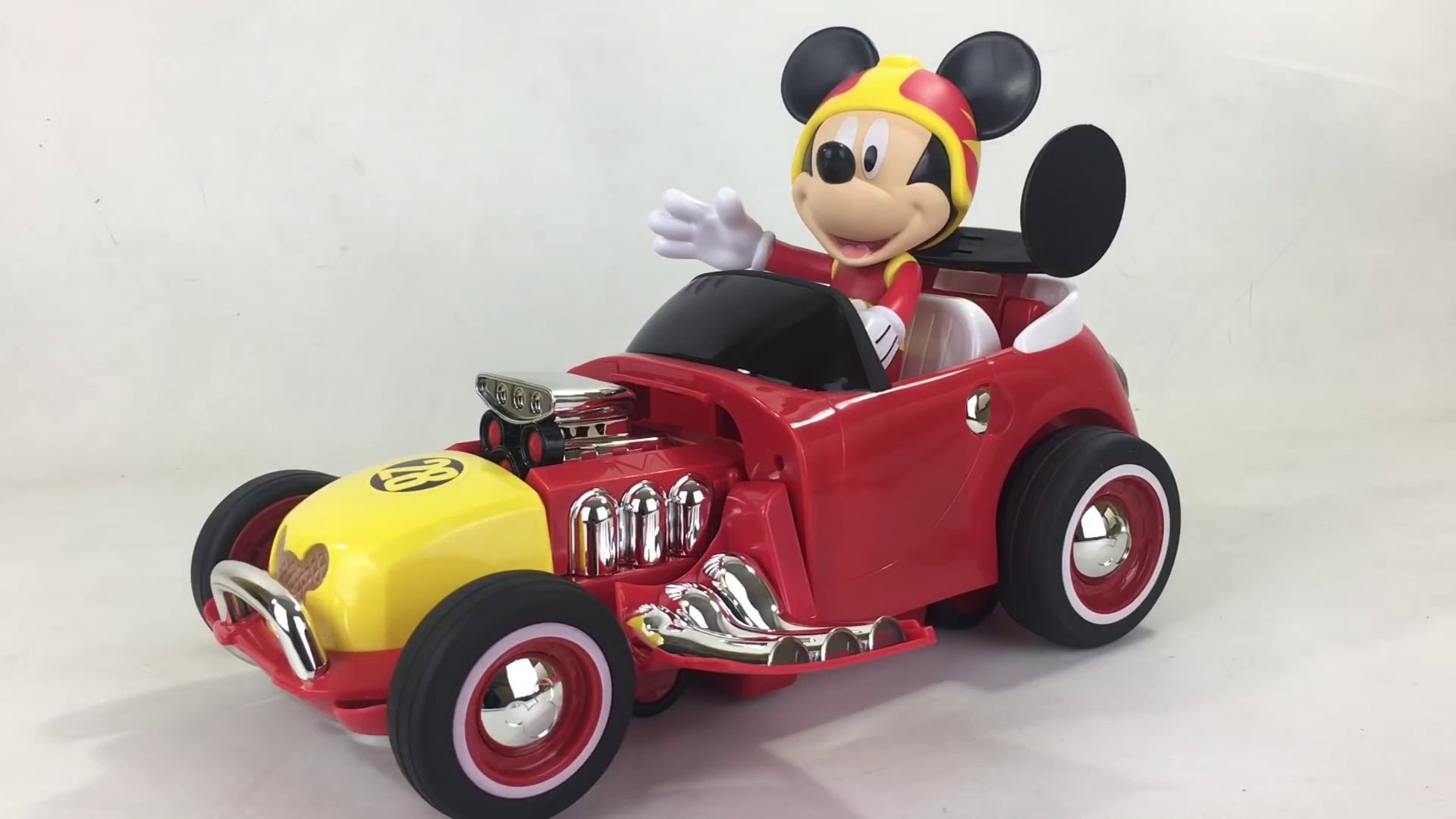 Disney Mickey and the Roadster Racers RC Transforming Racer Remote Control  || Keith's Toy Box - video Dailymotion