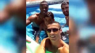 CRISTIANO RONALDO & RONALDO JR FUNNY MOMENTS! - Try not to laugh (100 % IMPOSSIBLE) Ep. 2