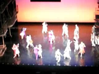 West Side Story Paris 2007 / Dance at the gym