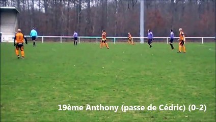 US Dampierre (3) - USPA (2)  (06/01/19) 3 des 6 buts de l'USPA