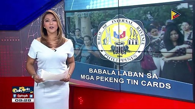 BIR, nagbabala laban sa mga pekeng TIN cards