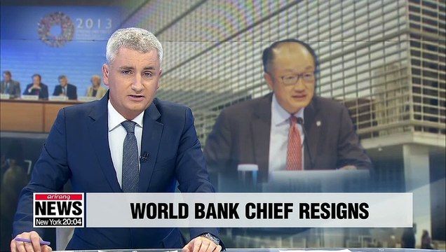 Jim Yong Kim to step down as World Bank chief on February 1st