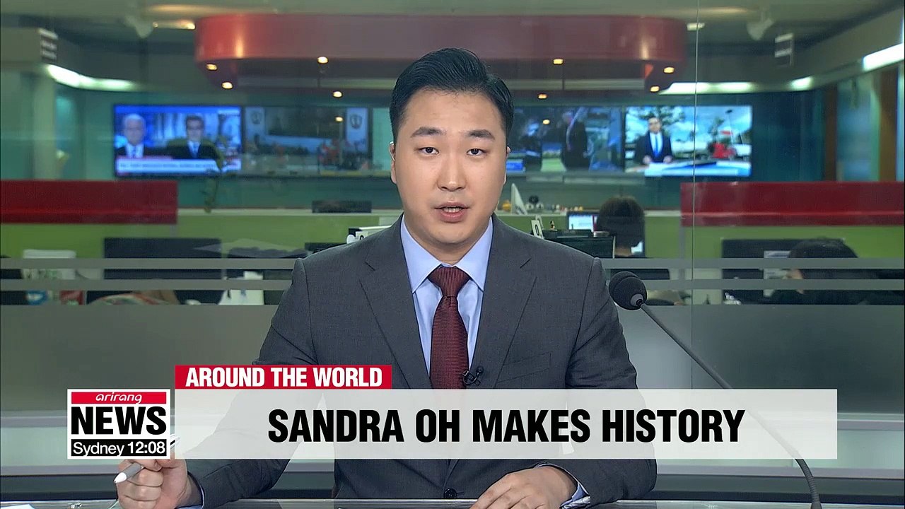 Korean-Canadian actress Sandra Oh makes history at Golden Globes