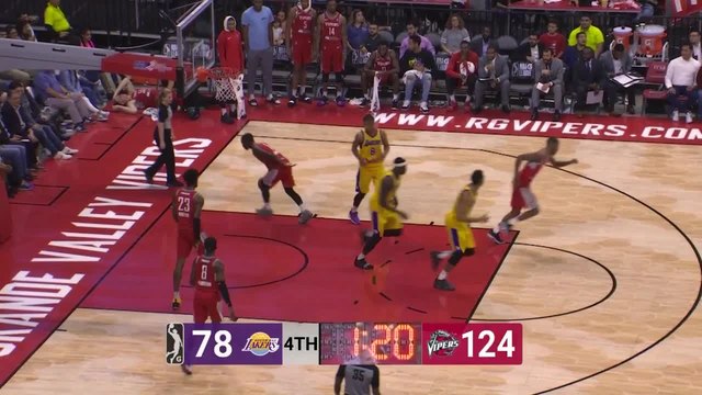 Derrick Griffin slams home the alley-oop